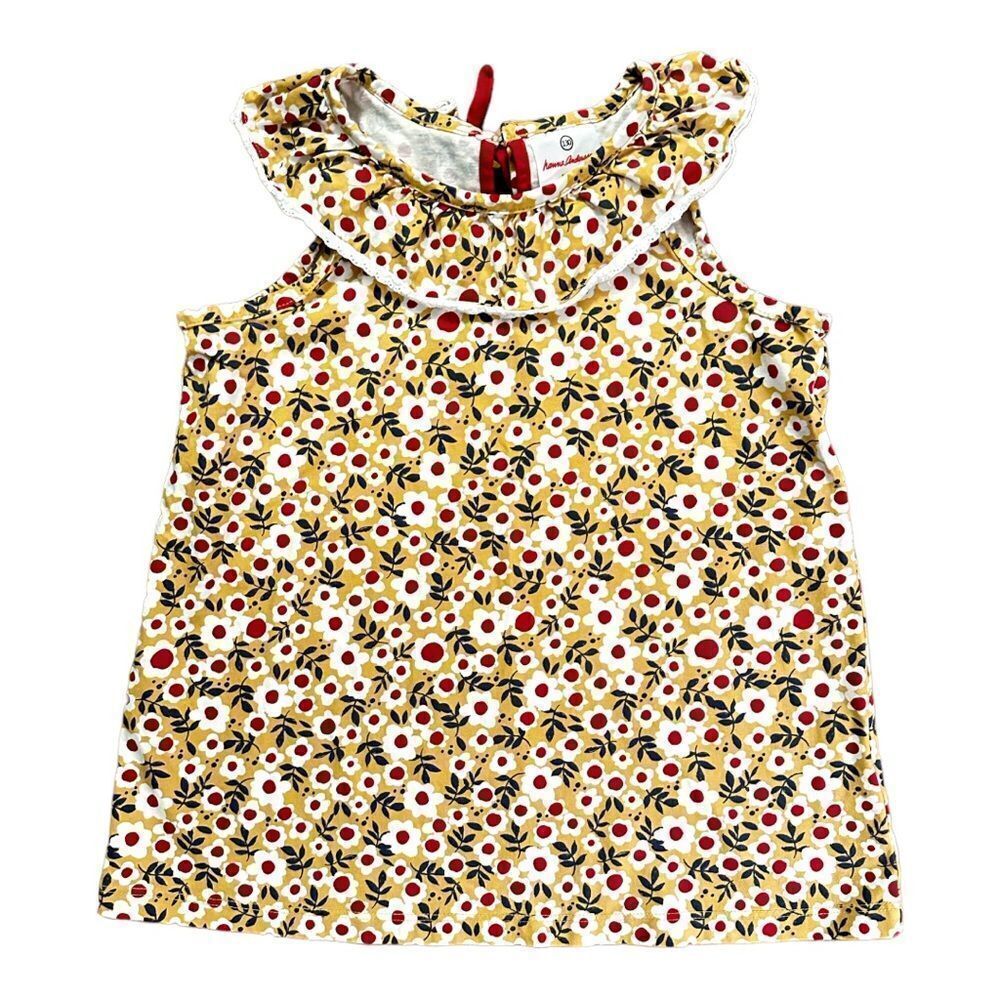 Hanna Andersson | Sleeveless Floral Tunic Top (8) 🌹